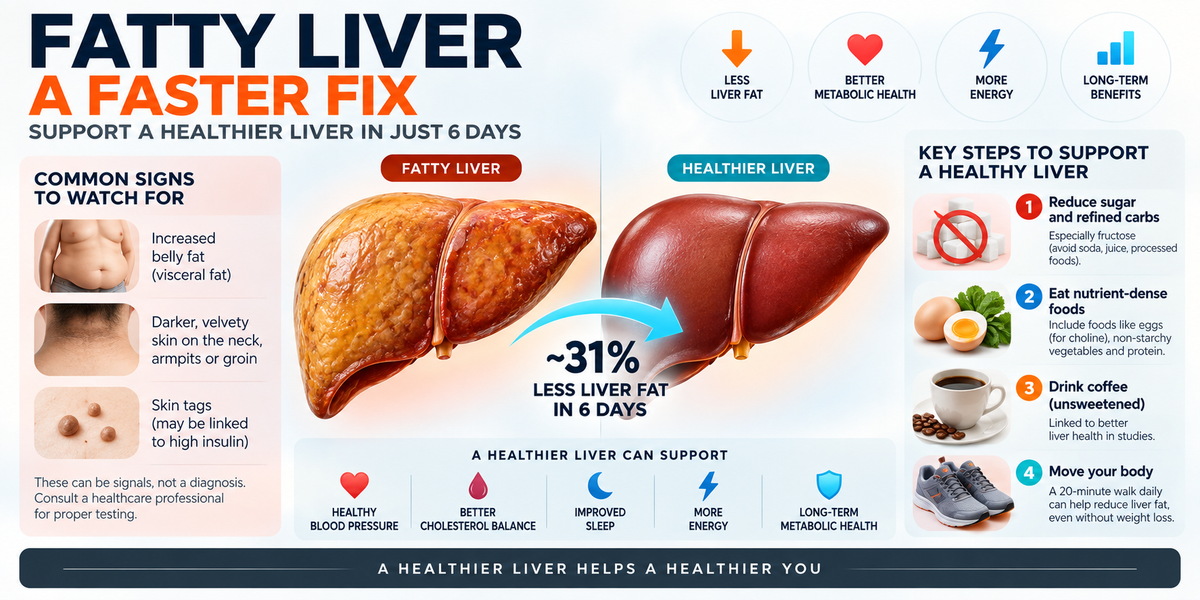 Fix Fatty Liver in 6 Days